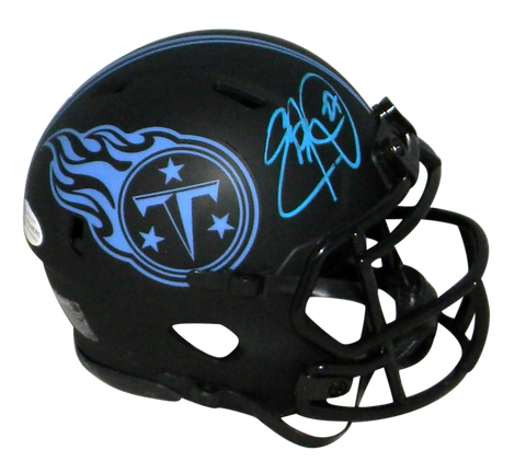 EDDIE GEORGE SIGNED TENNESSEE TITANS ECLIPSE SPEED MINI HELMET BECKETT