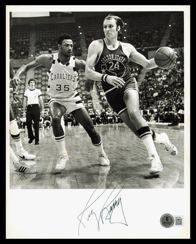 Rick Barry Autographed Signed 8x10 Photo Warriors (Smudged) Beckett QR #BM37546