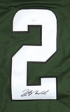 Zach Wilson Signed New York Jets Jersey (Beckett) N.Y. 2021 Draft Pick / B.Y.U.