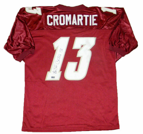 ANTONIO CROMARTIE AUTOGRAPHED SIGNED FLORIDA STATE SEMINOLES #13 JERSEY COA