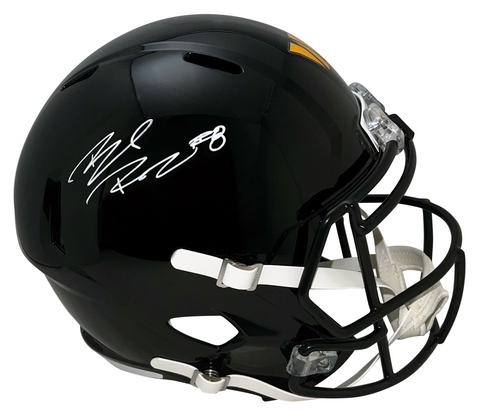 BRIAN ROBINSON JR SIGNED WASHINGTON COMMANDERS BLACK FULL SIZE HELMET BECKETT