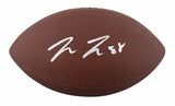 Steelers Pat Freiermuth Signed Wilson Super Grip Football W/ Case BAS Witnessed