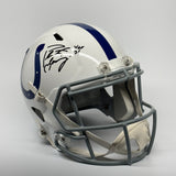 PEYTON MANNING SIGNED AUTOGRAPHED INDIANAPOLIS COLTS REPLICA HELMET HOF FANATICS