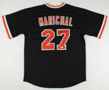 Juan Marichal Signed San Francisco Giants Black Throwback Jersey (JSA COA)