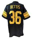 Jerome Bettis Signed/Inscribed Pittsburgh Steelers Custom Jersey Beckett 186806