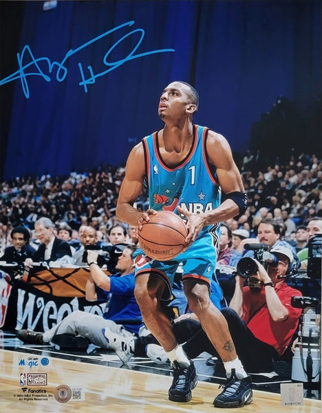 Anfernee Penny Hardaway Signed Orlando Magic 1996 All Star Game 11x14 Photo BAS