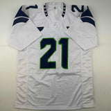 Autographed/Signed Devon Witherspoon Seattle White Football Jersey JSA COA