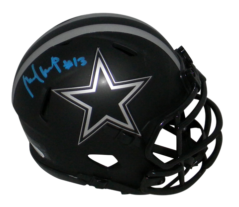 MICHAEL GALLUP AUTOGRAPHED DALLAS COWBOYS ECLIPSE SPEED MINI HELMET JSA