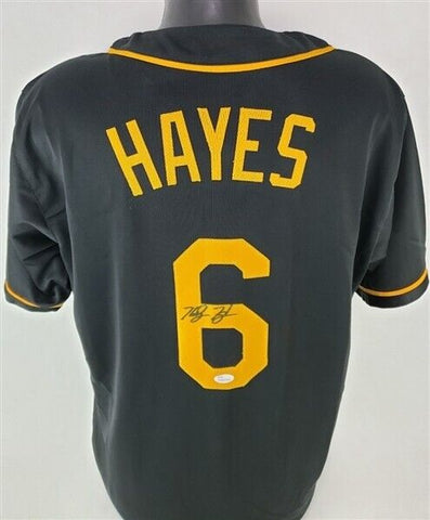 Ke'Bryan Hayes Signed Pittsburgh Pirates Jersey (JSA COA) Son of Charlie Hayes