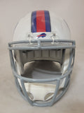 JAMES COOK SIGNED BUFFALO BILLS F/S SPEED REPLICA HELMET - GRAY FACEMASK BECKETT