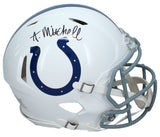 Adonai Mitchell Autographed Indianapolis Colts Authentic Helmet Fanatics