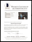 LAMELO BALL AUTOGRAPHED 16X20 PHOTO CHARLOTTE HORNETS BECKETT BAS QR 209477