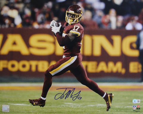 Terry McLaurin Autographed Washington Football Team 16x20 Photo Beckett 37118