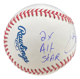 Bobby Abreu Philadelphia Phillies Signed Official MLB Baseball w/ 4 Insc JSA