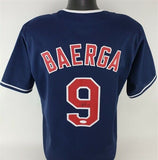 Carlos Baerga Signed Cleveland Indians Jersey (JSA COA) 3xAll Star 2nd Baseman