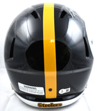 TJ Watt Autographed Pittsburgh Steelers F/S Speed Helmet - Beckett W Holo *White