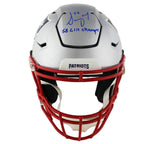 Sony Michel Signed New England Patriots Speed Flex Authentic Helmet with Insc