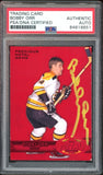 2012 Metal Universe Bobby Orr PMG Precious Gems Red /100 PSA/DNA Auto Authentic