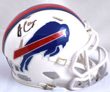 Amari Cooper Signed Buffalo Bills Speed Mini Helmet - Beckett W Hologram *Black