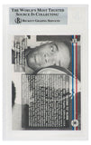 Michael Nunn Signed 1991 Ringlords Boxing Card #24 - (Beckett Encapsulated)