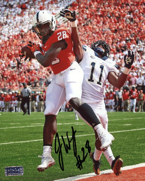 JAMES WASHINGTON AUTOGRAPHED SIGNED OKLAHOMA STATE COWBOYS 8x10 PHOTO COA