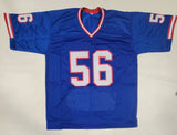 LAWRENCE TAYLOR AUTOGRAPHED SIGNED PRO STYLE XL STAT JERSEY w/ JSA STICKER ONLY