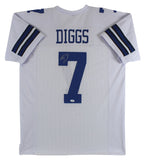 Trevon DIggs Authentic Signed White Pro Style Jersey Autographed JSA Witness