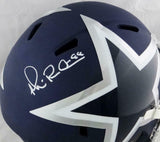 Michael Irvin Signed Dallas Cowboys F/S AMP Speed Helmet - Beckett Auth *White