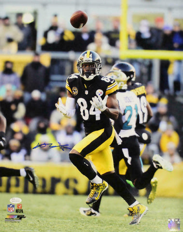 Antonio Brown Autographed/Signed Pittsburgh Steelers 16x20 Photo JSA 22347