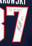 Rob Gronkowski New England Patriots Signed 4x SB Champ! Nike Elite Jersey JSA