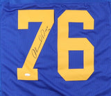 Orlando Pace Signed St. Louis Rams Jersey Inscribed "HOF 2016" (Playball Ink) OT