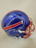 JAMES COOK SIGNED BUFFALO BILLS FLASH SPEED AUTHENTIC HELMET BECKETT QR