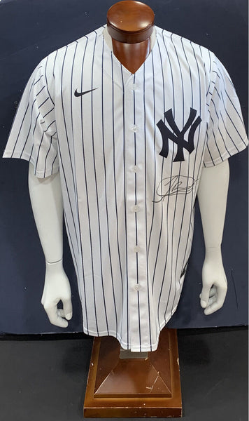 Jasson Dominguez Signed Nike Yankees Home Jersey Auto Fanatics & Mlb COA