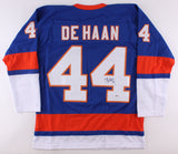 Calvin de Haan Signed Islanders Jersey (Beckett COA)12th Overall Pick 2009 Draft