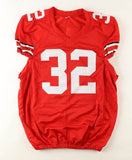 TreVeyon Henderson Signed Ohio State Buckeyes Jersey (Beckett) Junior Running Bk