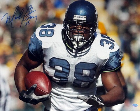 MACK STRONG AUTOGRAPHED SIGNED 16X20 PHOTO SEATTLE SEAHAWKS MCS HOLO 98148