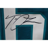 Trevor Lawrence Autographed Jacksonville Jaguars Nike XL Teal Jersey FAN 44060