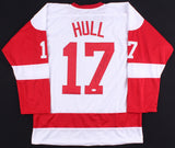 Brett Hull Signed Red Wings Jersey (JSA) 741 NHL Goals 4th Highest NHL total