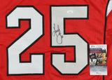 Kerry Rhodes Signed Arizona Cardinals Jersey (JSA COA) All Pro Free Safety 2006