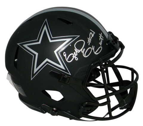 EZEKIEL ELLIOTT SIGNED DALLAS COWBOYS F/S ECLIPSE SPEED AUTHENTIC HELMET BECKETT