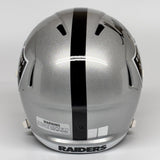 Bo Jackson & Marcus Allen Signed Los Angeles Raiders FS inscribed Rep Helmet BAS