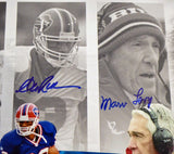 BILLS TEAM GREATS AUTOGRAPHED FRAMED 16X20 PHOTO 4 SIGS BECKETT