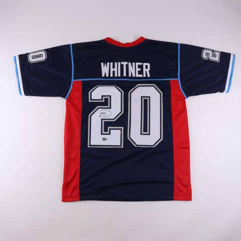 Donte Whitner Signed Buffalo Bills Jersey (Beckett) 3xPro Bowl Defensive Back