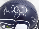 Malcolm Smith Autographed Seahawks Super Bowl Full Size Helmet SB XLVIII MVP MCS