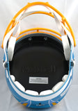 Dan Fouts Autographed Chargers F/S Flash Speed Helmet w/ HOF- Beckett W Hologram