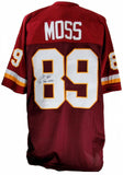 Santana Moss Signed Washington Redskins Jersey Inscribed "10K Club" (JSA COA)