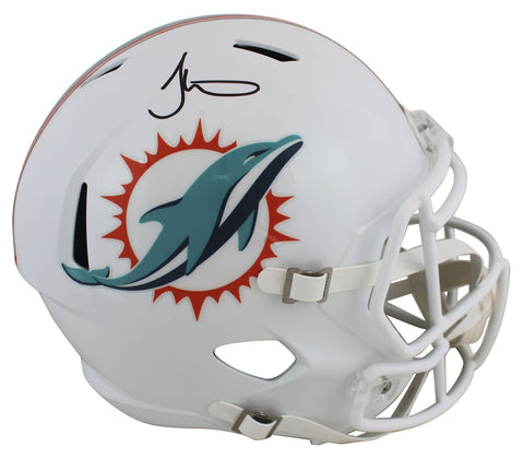 Dolphins Tyreek Hill Authentic Signed Full Size Speed Rep Helmet BAS Witnessed