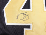 SAINTS DARREN SPROLES AUTOGRAPHED SIGNED BLACK JERSEY BECKETT WITNESS 234511