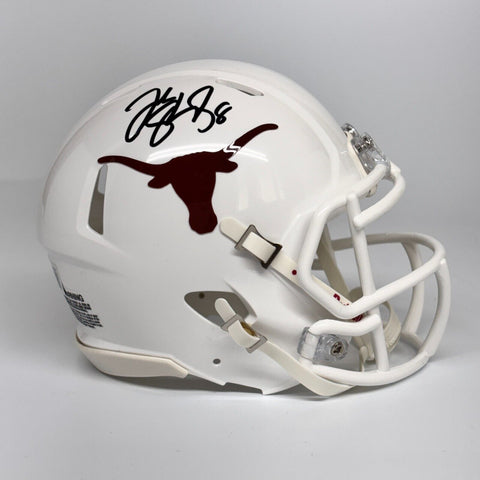 Jordan Shipley Autographed Signed Texas Longhorns Mini Helmet Beckett