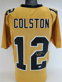 Marques Colston Signed New Orleans Saints Jersey (JSA COA) Super Bowl XLIV WR